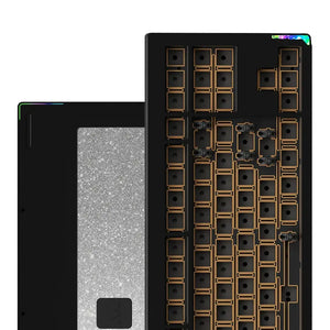 Stars80 V2 keyboard in action, featuring responsive keys and ergonomic design