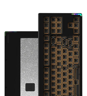 Stars80 V2 keyboard in action, featuring responsive keys and ergonomic design