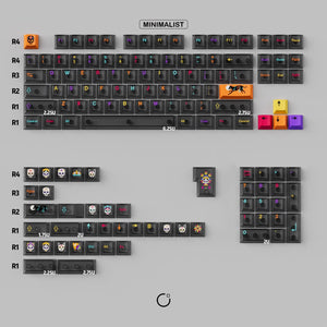 Custom Transparent Mictlan Keycaps - OLIVEKEYS