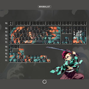 Demon Slayer Keycaps Olivekeys