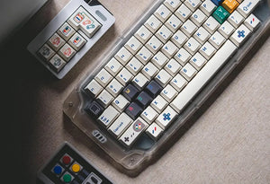 Custom Super Famicon PBT Keycaps - OliveKeys