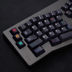 Custom Retro Dark Lights PBT Keycaps - OliveKeys