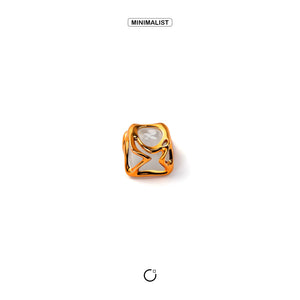 Gold Matte Translucent Keycaps OliveKeys