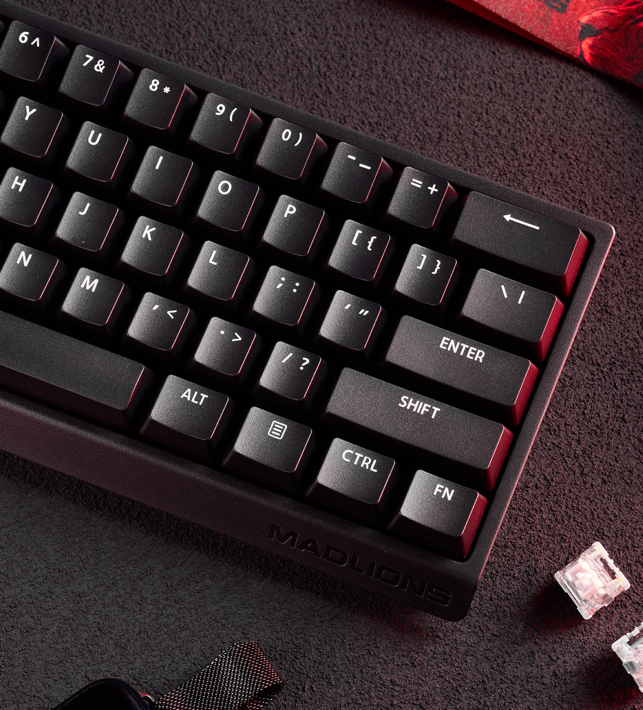 MAD60HE PRO RGB Mechanical Keyboard OliveKeys