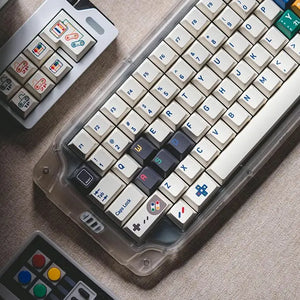 Custom Super Famicon PBT Keycaps - OliveKeys