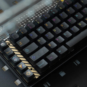 Custom Transparent Mictlan Keycaps - OLIVEKEYS