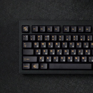 Custom Black Horse Keycaps - OLIVEKEYS