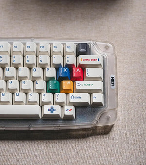 Custom Super Famicon PBT Keycaps - OliveKeys