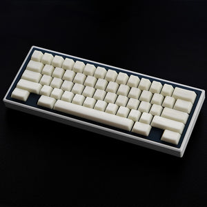 Jade White PBT Keycaps - OliveKeys