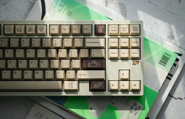 Custom Carpenter PBT Keycaps - OliveKeys