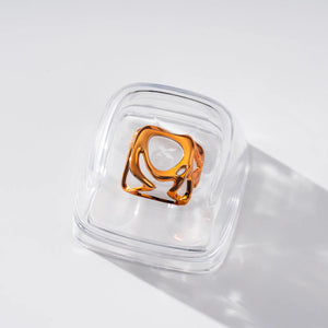 Gold Matte Translucent Keycaps OliveKeys