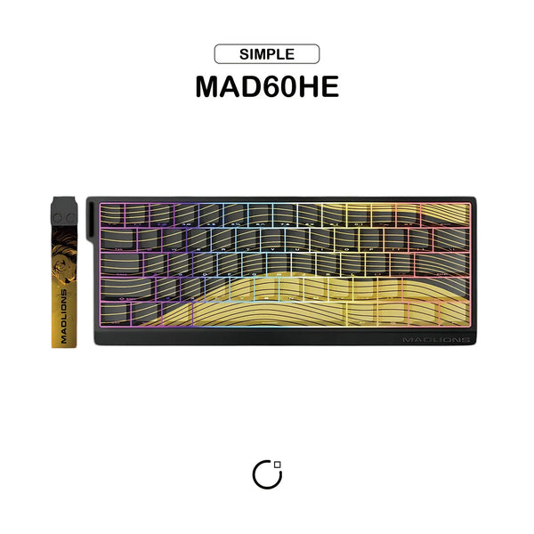 Top-down view of MAD60HE PRO showcasing its efficient yellow layout