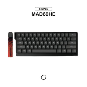 Top-down view of MAD60HE PRO showcasing its efficient black layout 