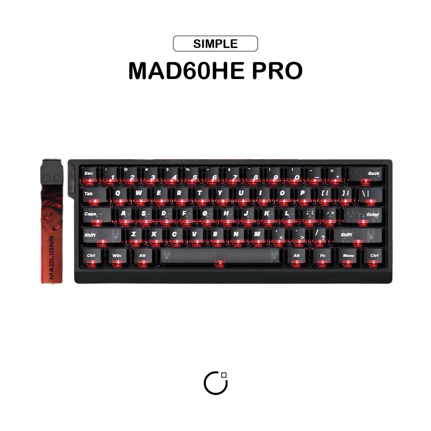MAD60HE PRO RGB Mechanical Keyboard OliveKeys