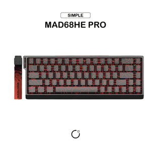 MAD68HE PRO RGB Mechanical Keyboard OliveKeys