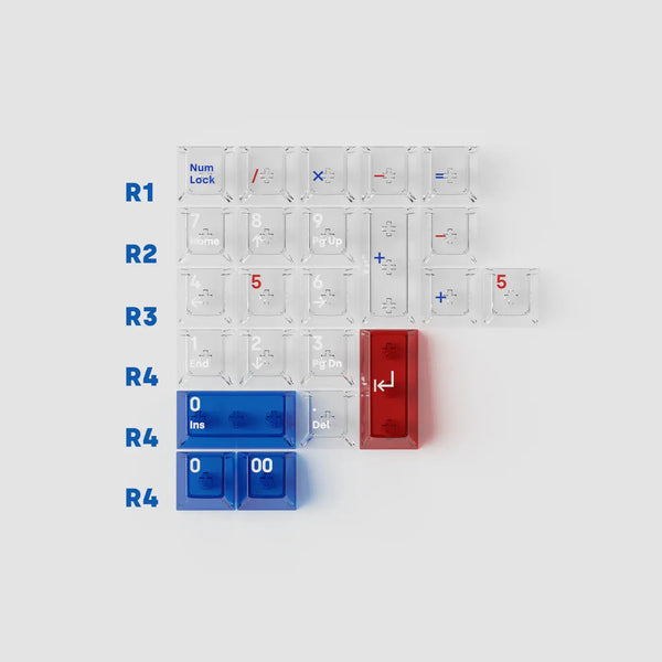 Air Ratio Keycaps - OliveKeys