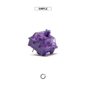 Akko Lavender Purple Tactile Switches - OliveKeys