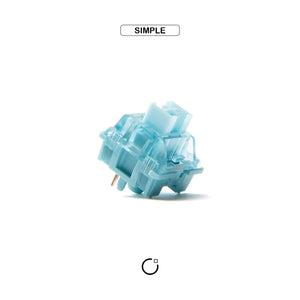 Akko V3 Cream Blue Pro Tactile Switches - OliveKeys