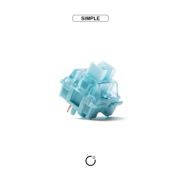 Akko V3 Cream Blue Pro Tactile Switches - OliveKeys