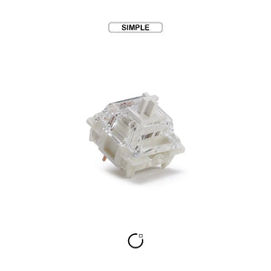 Gateron G Pro 3.0 White Switches - OliveKeys