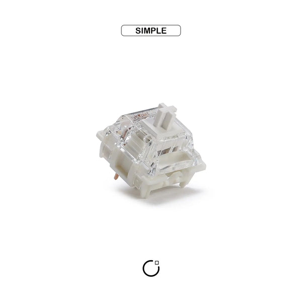 Gateron G Pro 3.0 White Switches - OliveKeys