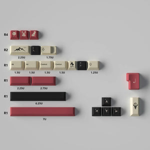 Camping Keycaps - OliveKeys