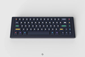 Custom Minimalist Dots Dark Keycaps - OliveKeys