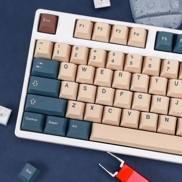 Custom Earth Tones Keycaps - OliveKeys