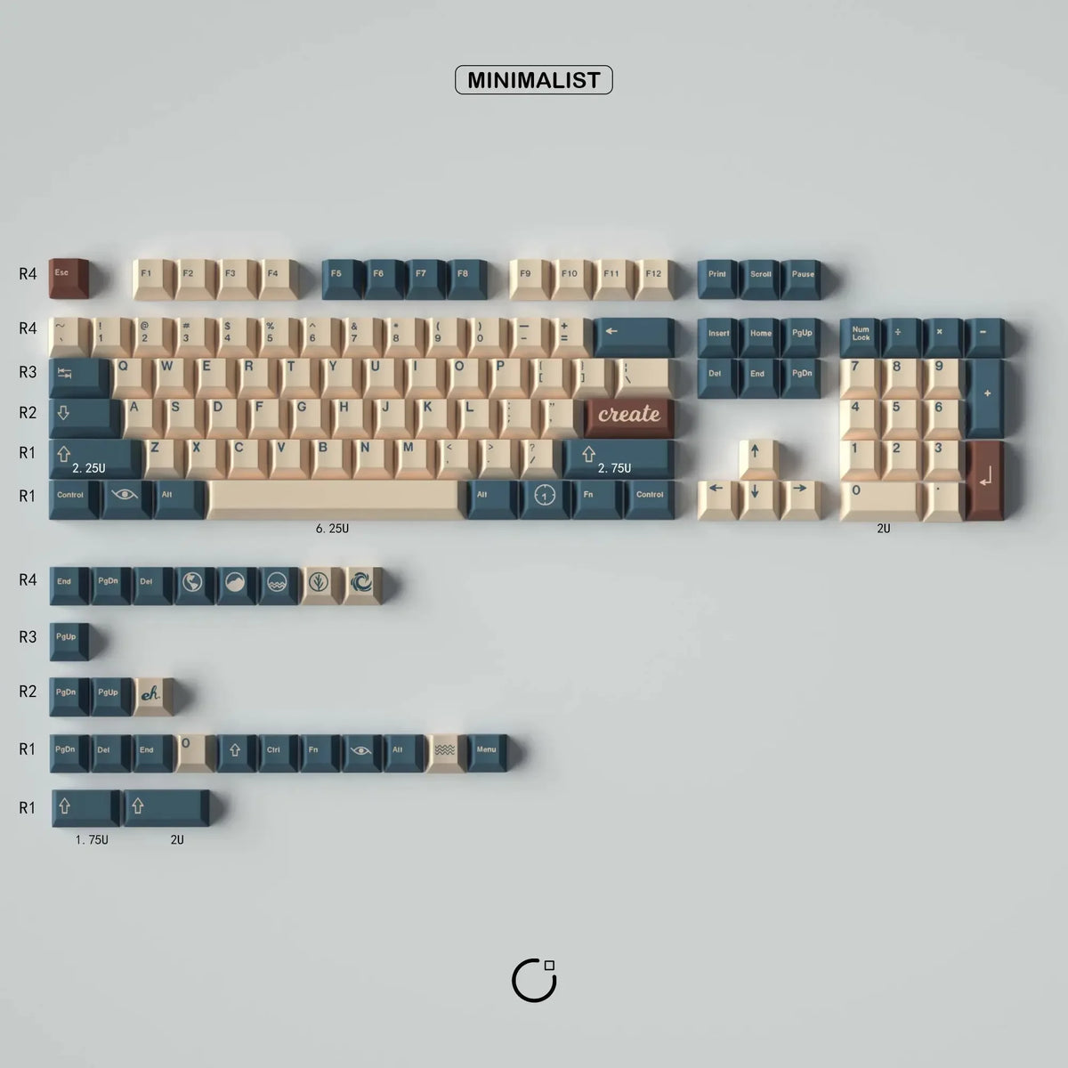 Earthy Kecaps Custom Earth Tones Keycaps | Premium Keycaps – Olivekeys