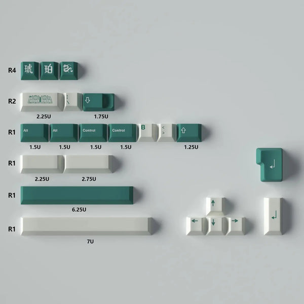 Custom Haku Keycaps - OliveKeys